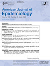 AMERICAN JOURNAL OF EPIDEMIOLOGY封面
